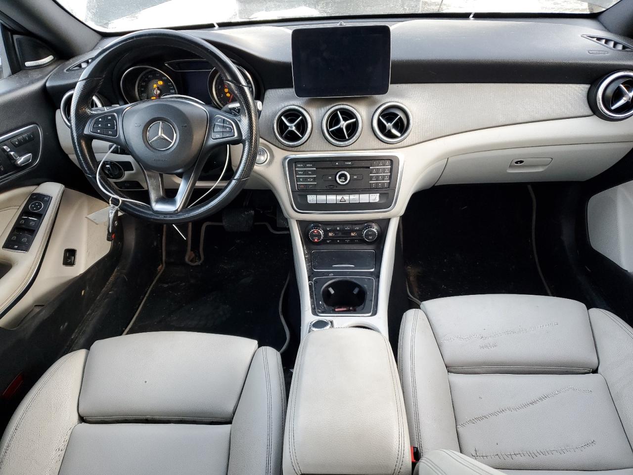 2019 Mercedes-Benz CLA-klasse VIN WDDSJ4GB1KN756145 Copart auction photo, front end damage thumbnail 8