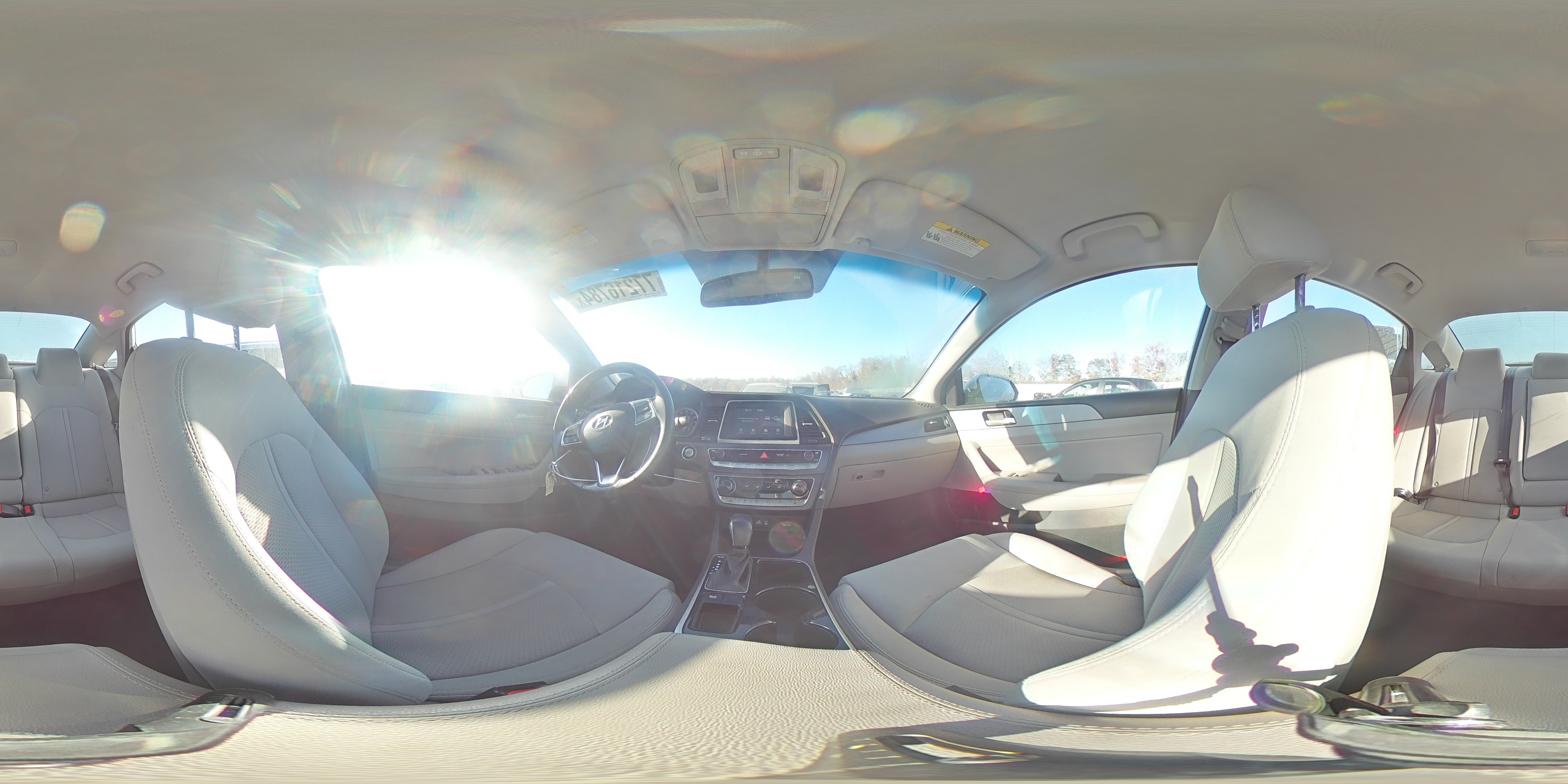 2018 Hyundai Sonata VIN 5NPE34AFXJH689542 Copart auction photo, front end damage thumbnail 14