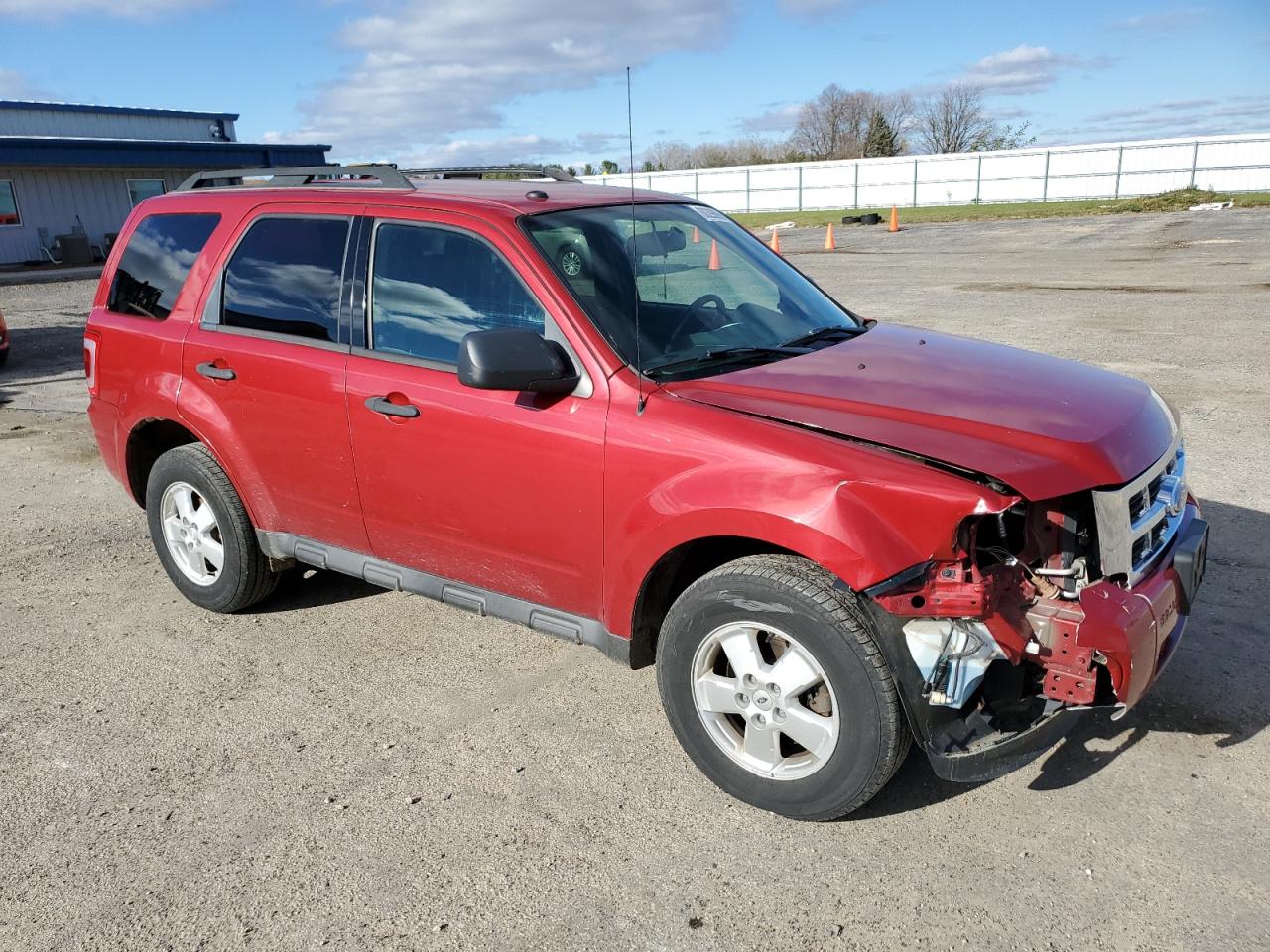 2011 Ford Escape VIN 1FMCU9D71BKB91668 Copart auction photo, front end damage thumbnail 4