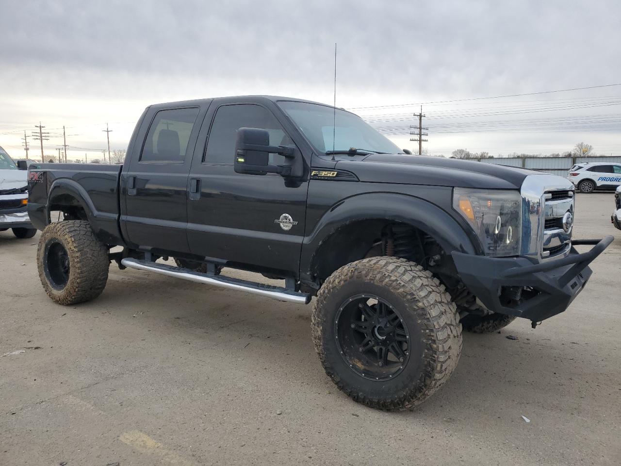 2012 Ford F350 VIN 1FT8W3BT1CEC66726 Copart auction photo, rear end damage thumbnail 4