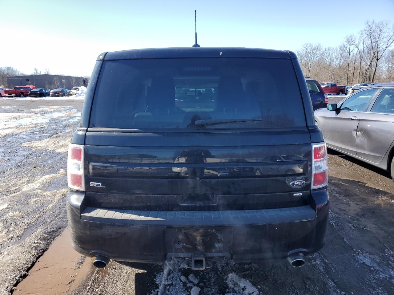 2019 Ford Flex VIN 2FMHK6C80KBA22269 Copart auction photo, front end / undercarriage damage thumbnail 6