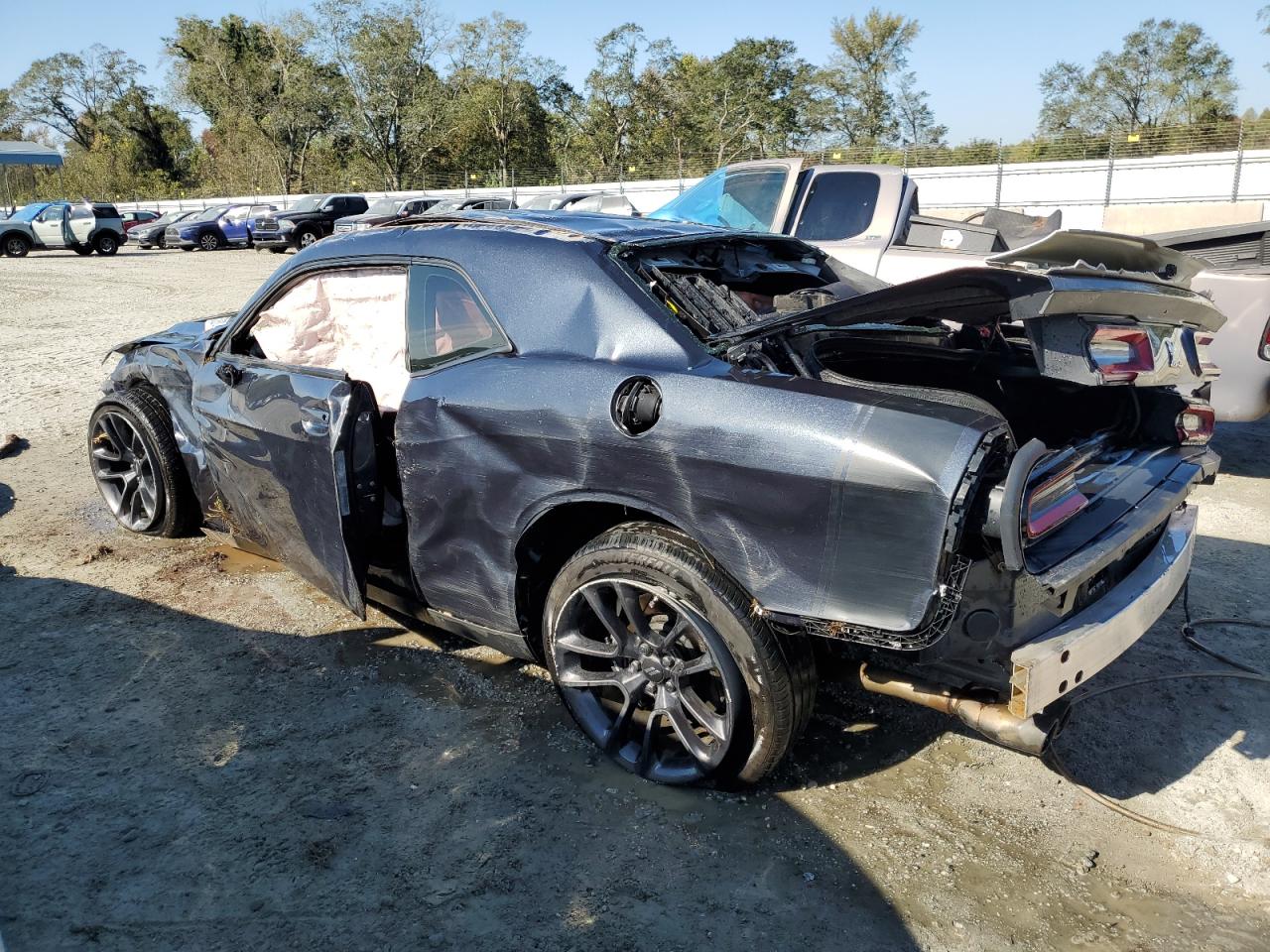 2018 Dodge Challenger VIN 2C3CDZFJ0JH314576 Copart auction photo, rollover damage thumbnail 2
