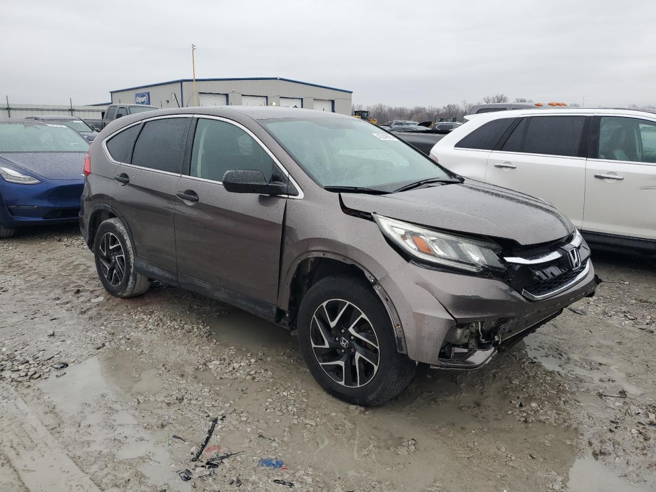2016 Honda CR-V VIN 2HKRM4H42GH672875 Copart auction photo, front end damage thumbnail 4