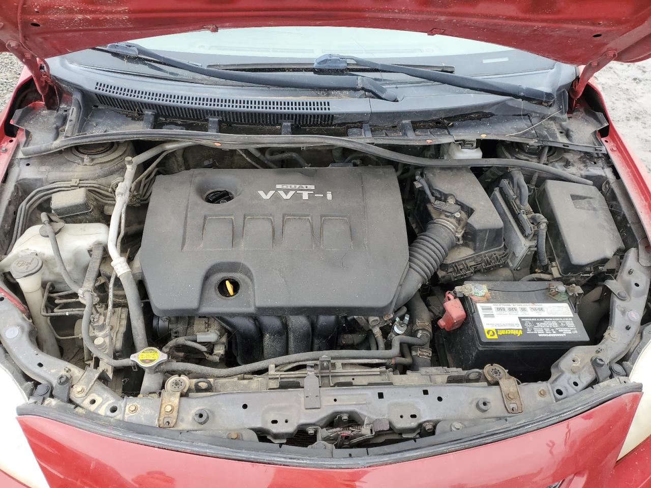 2009 Toyota Corolla VIN JTDBL40E29J031101 Copart auction photo, minor dent/scratches damage thumbnail 11