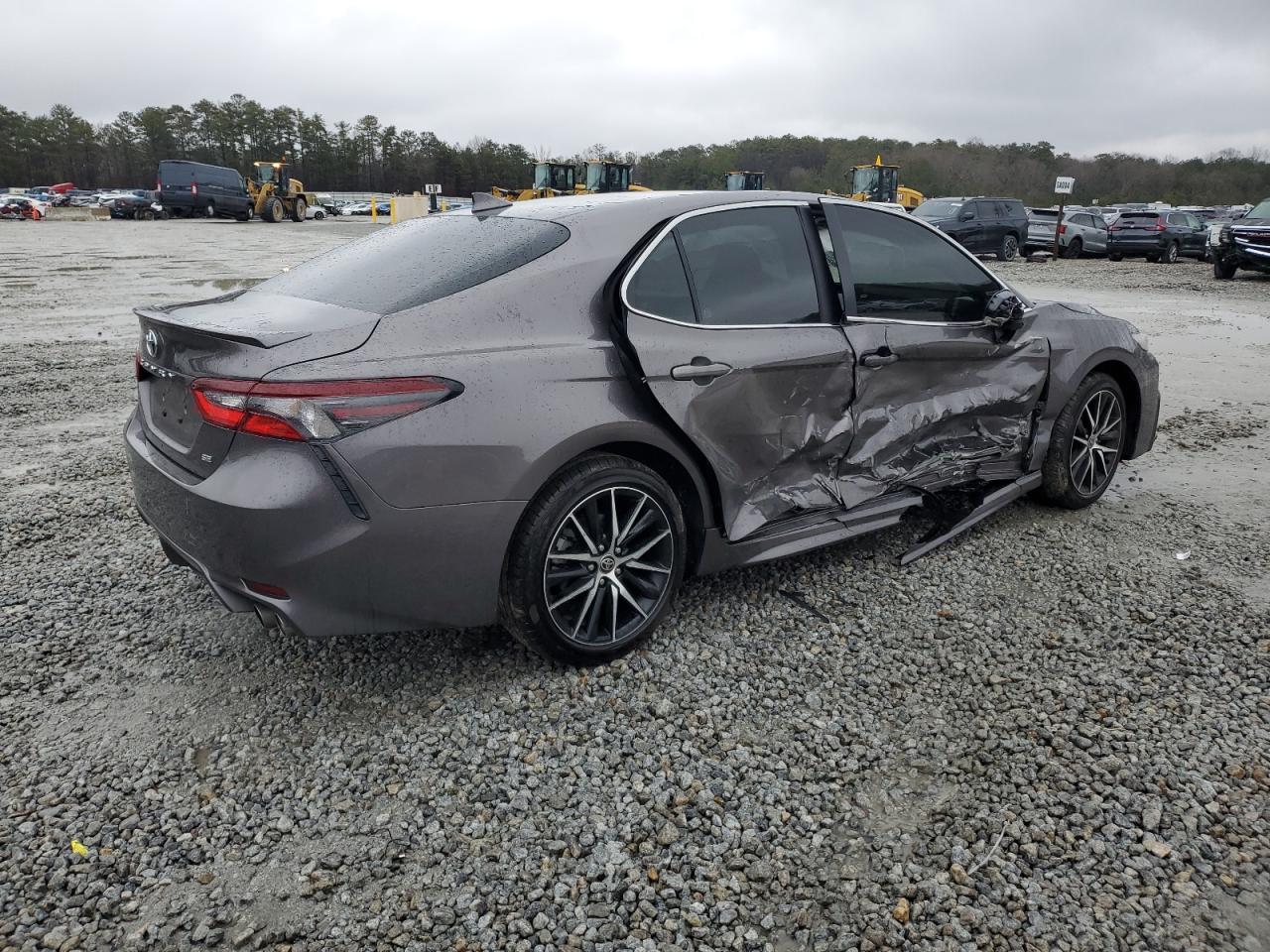 2023 Toyota Camry VIN 4T1T11AK3PU165782 Copart auction photo, side / minor dent/scratches damage thumbnail 3