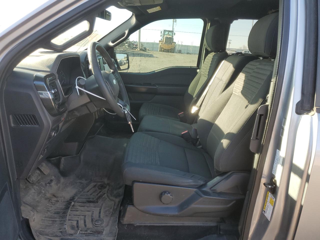 2021 Ford F-150 VIN 1FTEX1EPXMKE11395 Copart auction photo, all over / side damage thumbnail 7