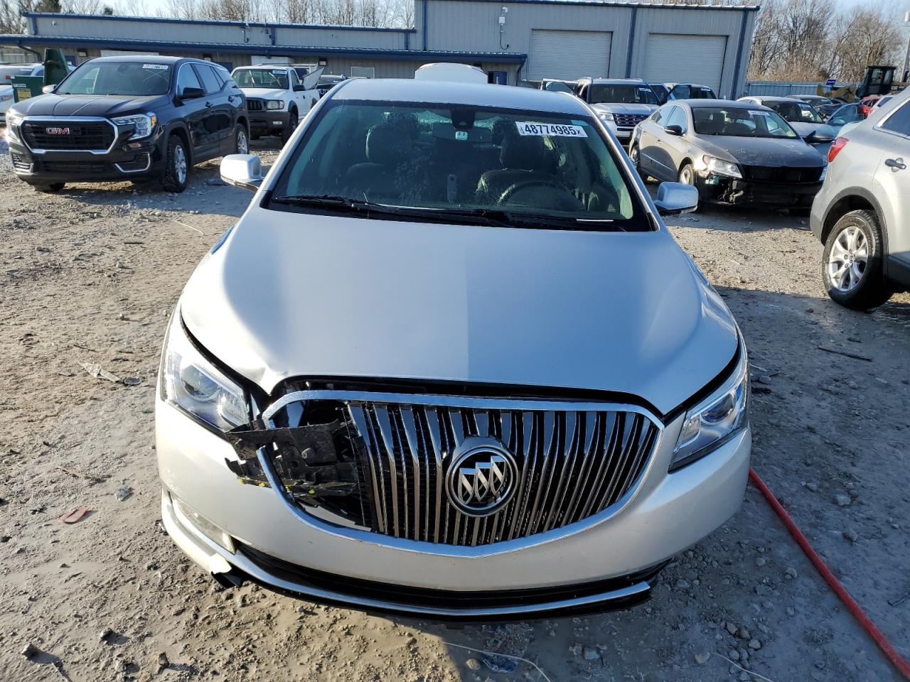 2014 Buick LaCrosse VIN 1G4GB5GR5EF197029 Copart auction photo, front end damage thumbnail 5