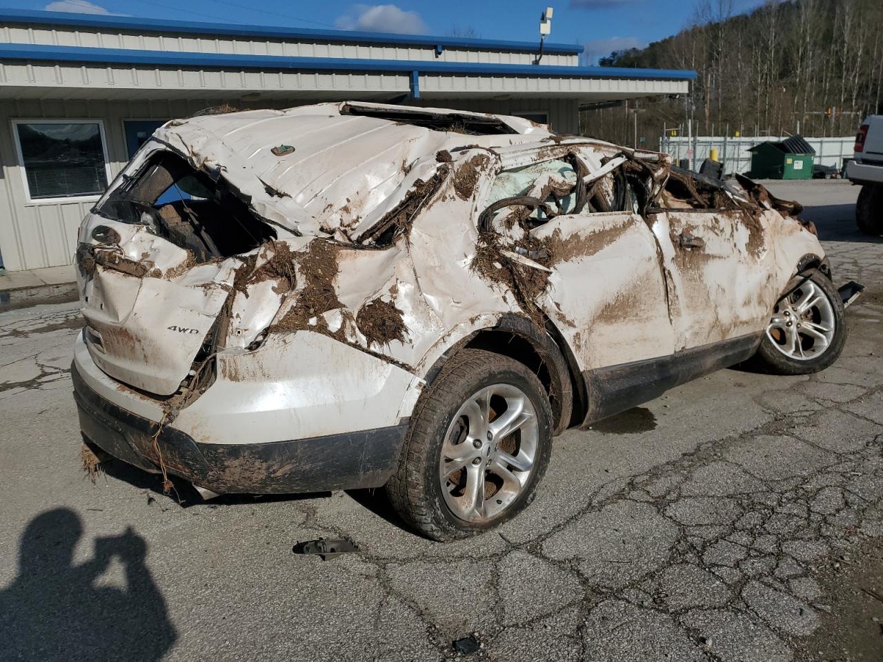 2012 Ford Explorer VIN 1FMHK8F88CGA12350 Copart auction photo, rollover damage thumbnail 3
