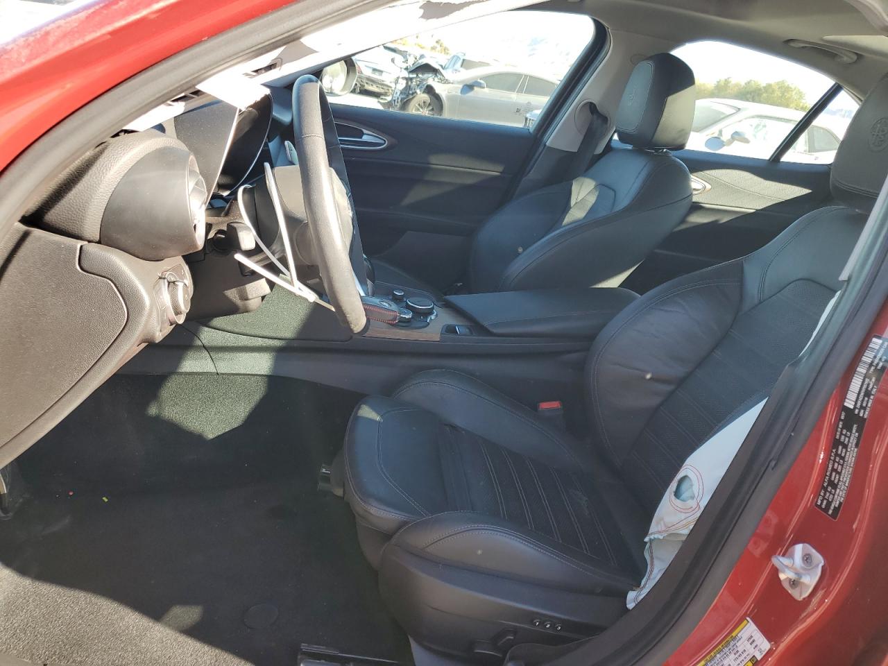2017 Alfa Romeo Giulia VIN ZARFAEEN7H7557912 Copart auction photo, side damage thumbnail 7