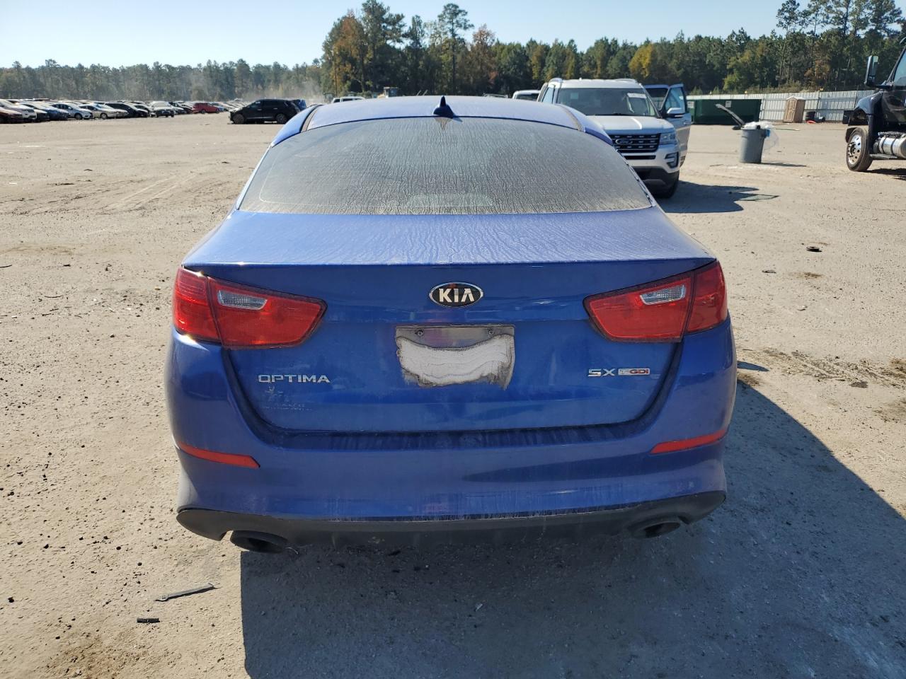 2015 KIA Optima VIN 5XXGR4A65FG419547 Copart auction photo, all over damage thumbnail 6