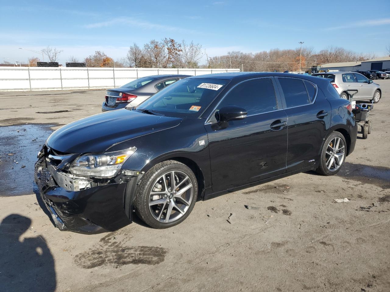 2014 Lexus CT VIN JTHKD5BH7E2184523