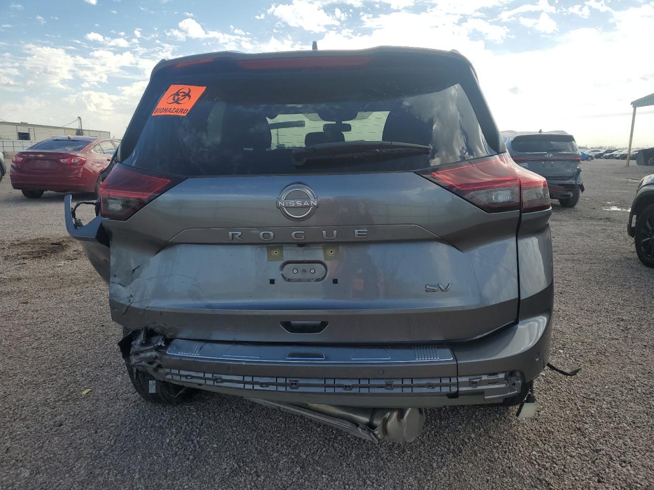 2024 Nissan Rogue VIN JN8BT3BA5RW357907 Copart auction photo, rear end / side damage thumbnail 6
