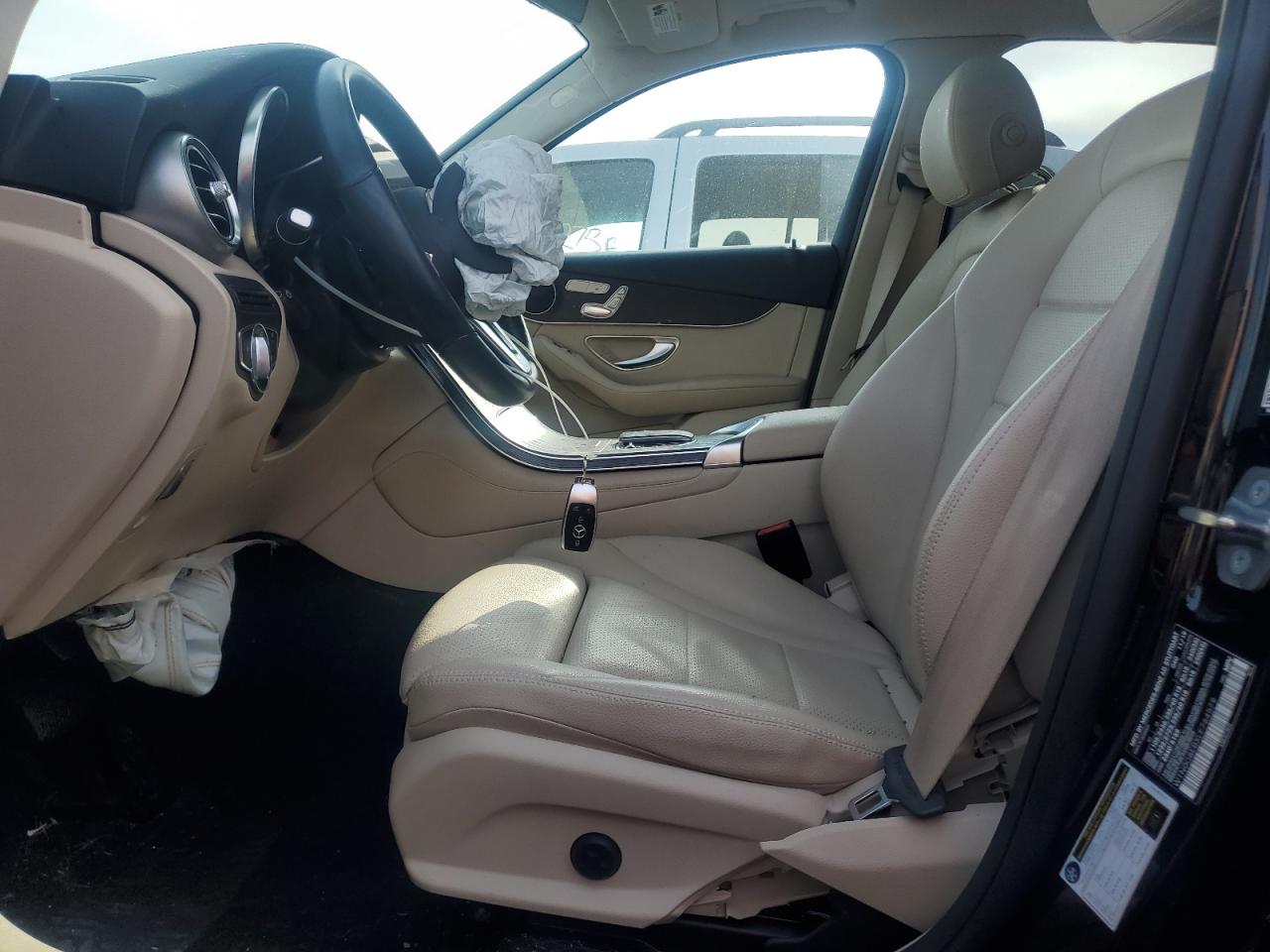 2020 Mercedes-Benz GLC VIN W1N0G8EBXLF764579 Copart auction photo, front end / minor dent/scratches damage thumbnail 7