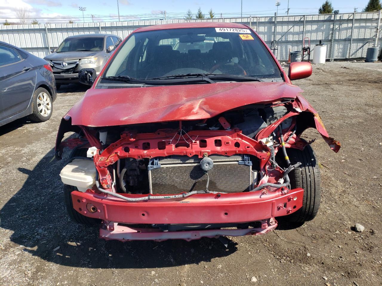 2007 Toyota Yaris VIN JTDBT903471182739 Copart auction photo, front end / side damage thumbnail 5