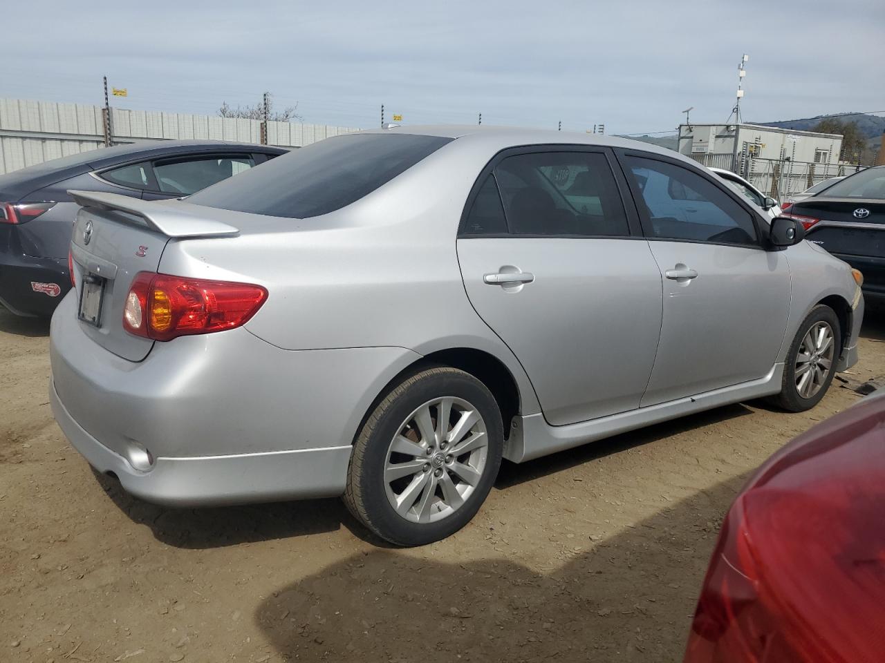 2010 Toyota Corolla VIN 2T1BU4EE5AC467415 Copart auction photo, front end / side damage thumbnail 3