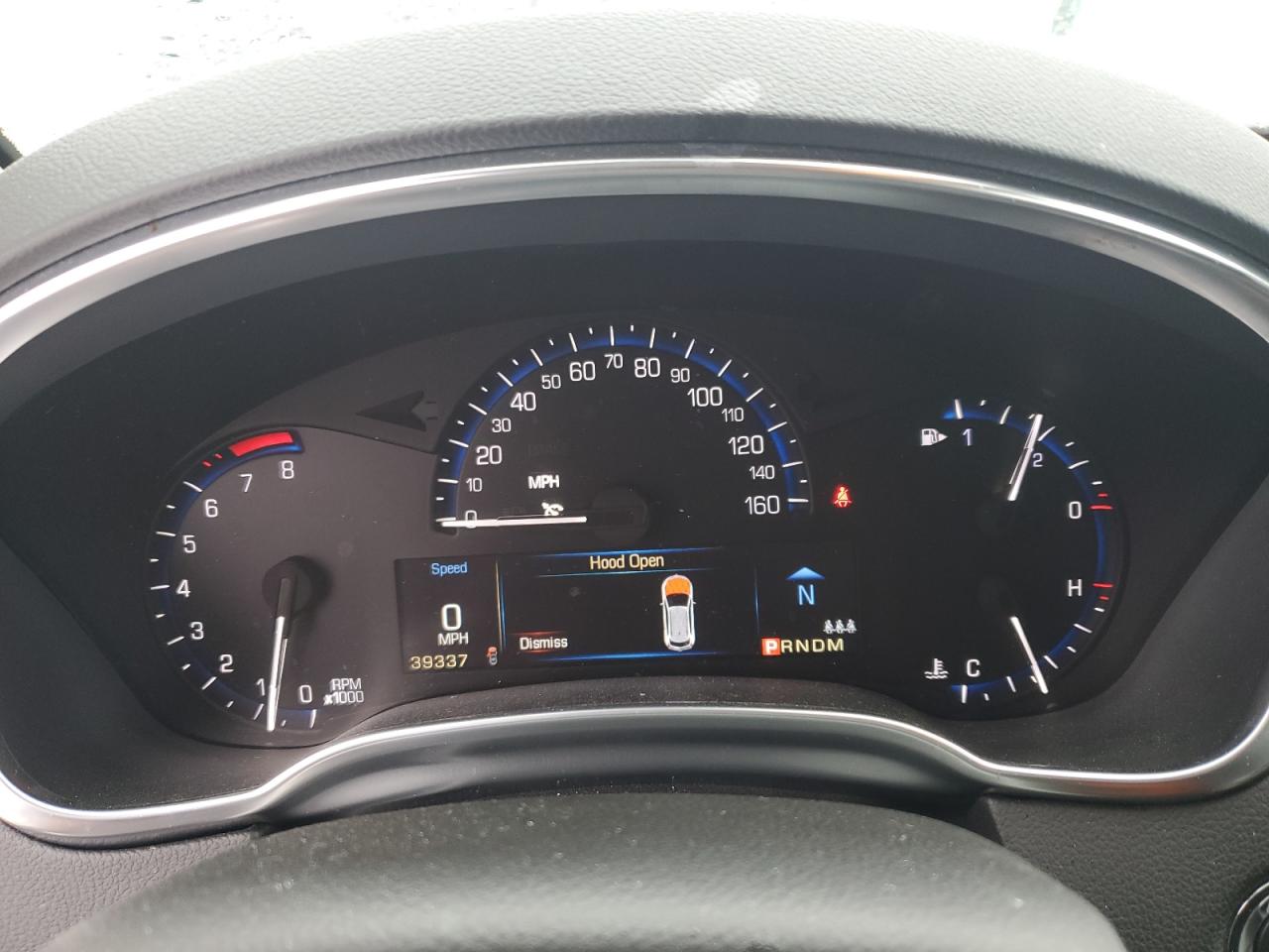 2014 Cadillac SRX VIN 3GYFNBE39ES686219 Copart auction photo, rear end damage thumbnail 9
