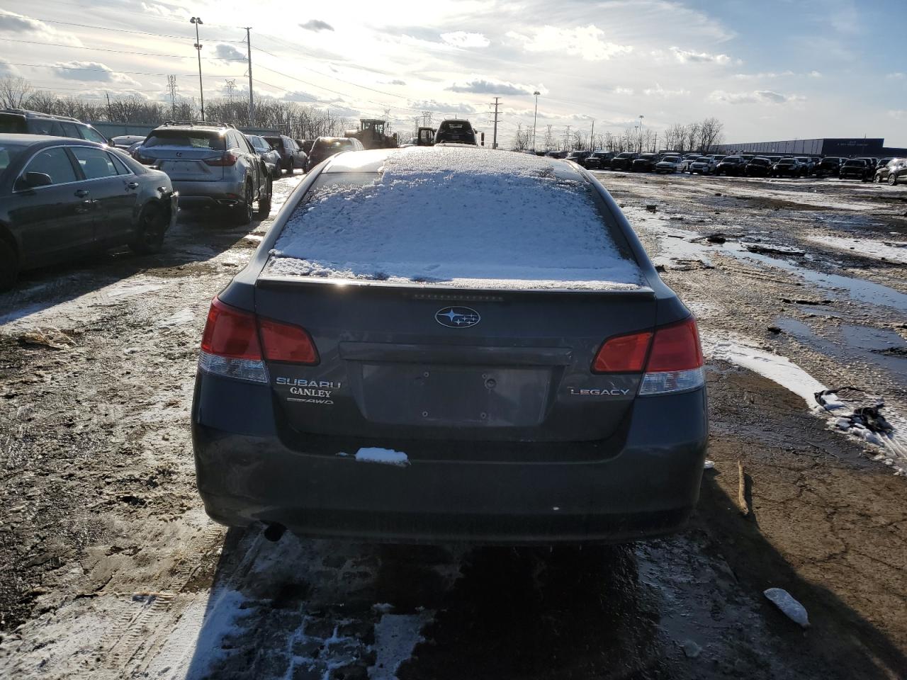 2014 Subaru Legacy VIN 4S3BMCA6XE3019341 Copart auction photo, side damage thumbnail 6
