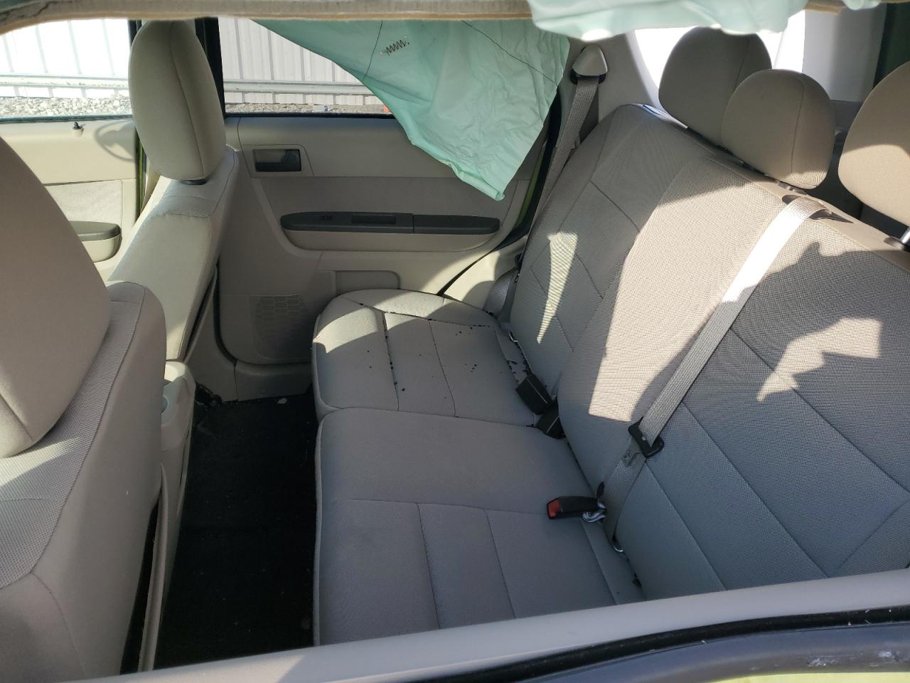 2012 Ford Escape VIN 1FMCU0DG9CKB00191 Copart auction photo, side / rear end damage thumbnail 10