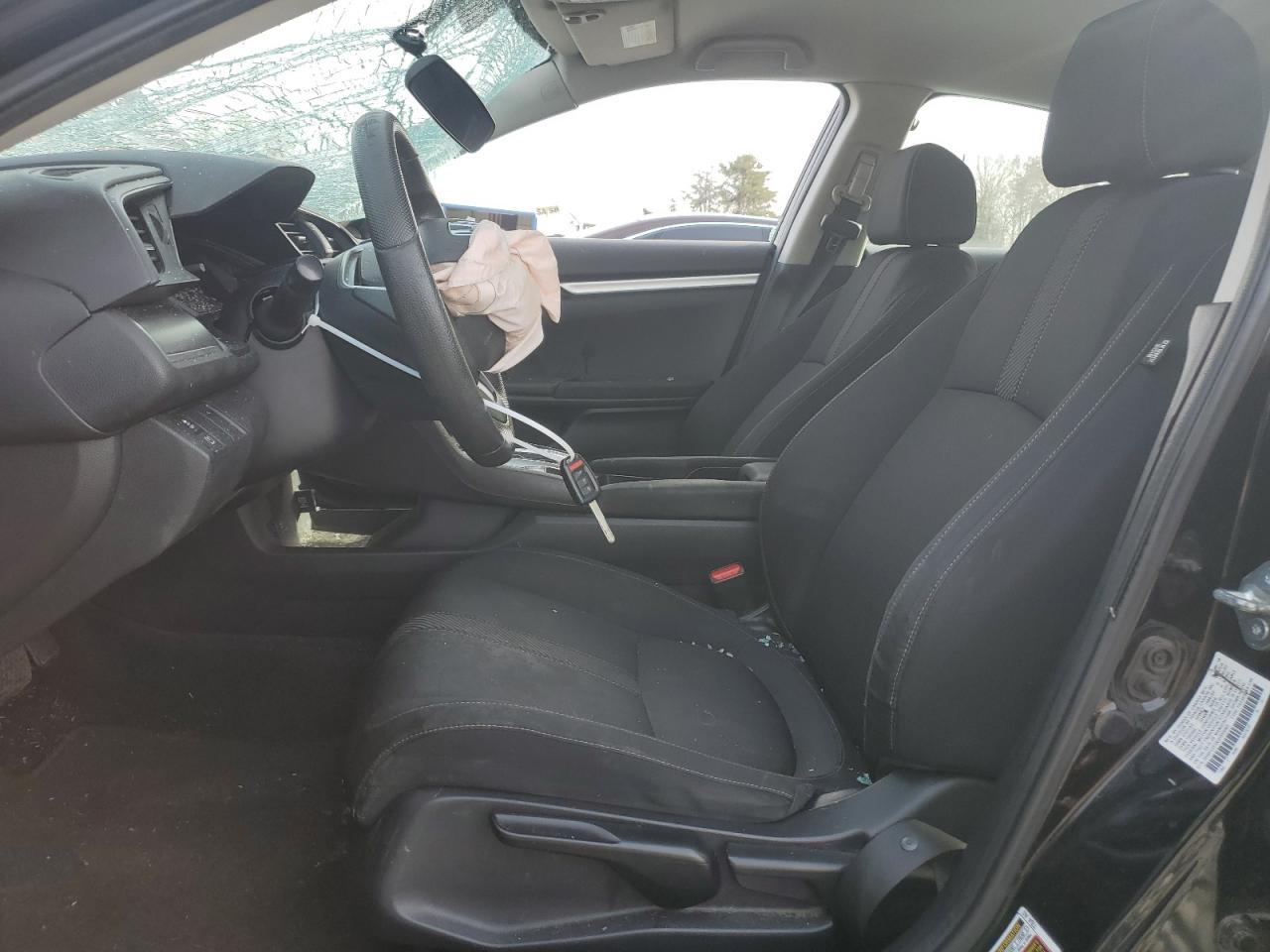 2018 Honda Civic VIN 2HGFC2F5XJH595003 Copart auction photo, all over damage thumbnail 7