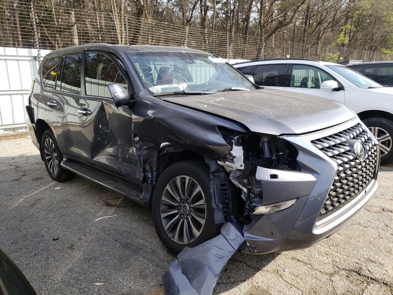 2023 Lexus GX VIN JTJGM7BX9P5371433 Copart auction photo, front end / side damage thumbnail 4