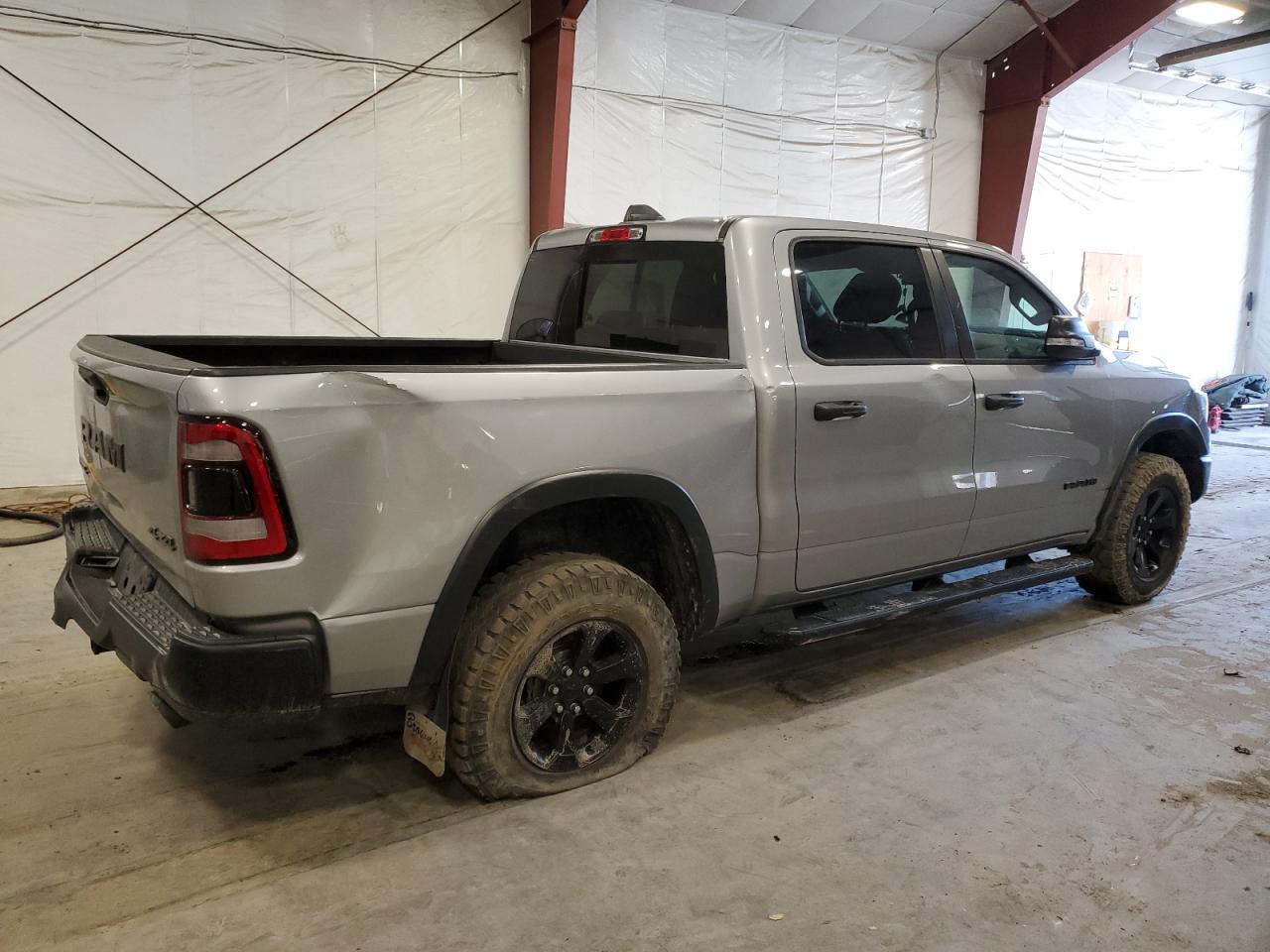2021 RAM 1500 VIN 1C6SRFLT8MN655627 Copart auction photo, undercarriage / all over damage thumbnail 3