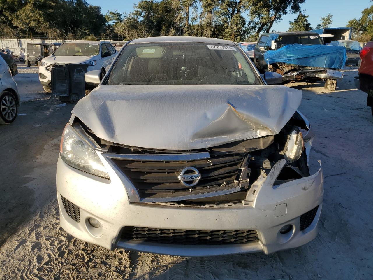 2013 Nissan Sentra VIN 3N1AB7AP7DL691476 Copart auction photo, front end / rear end damage thumbnail 5
