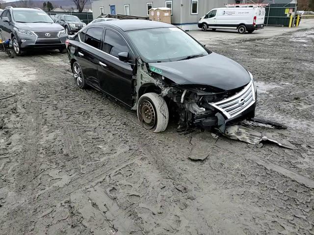 2015 Nissan Sentra VIN 3N1AB7AP8FY253197 Copart auction photo, front end damage thumbnail 13