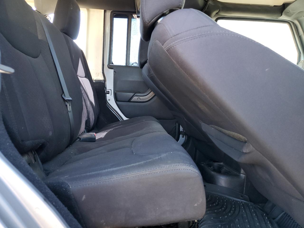 2013 Jeep Wrangler VIN 1C4BJWKG2DL652187 Copart auction photo, side / rear end damage thumbnail 10