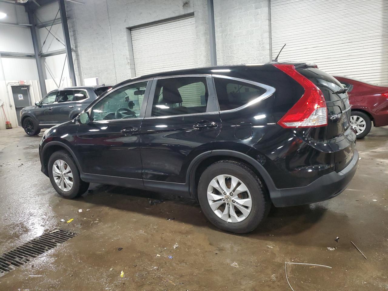 2013 Honda CR-V VIN 2HKRM4H50DH624327 Copart auction photo, side damage thumbnail 2