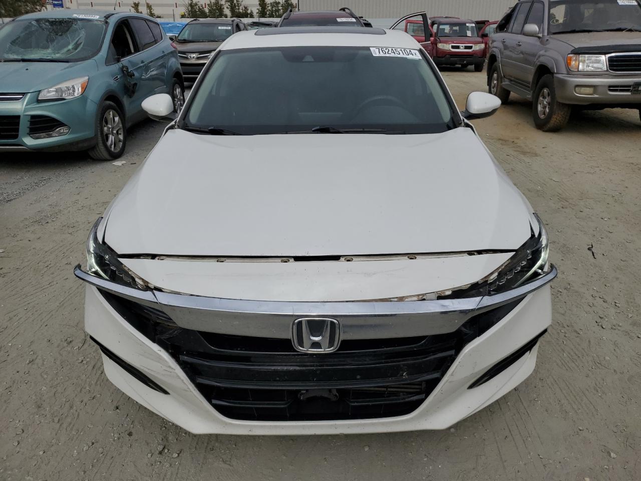 2018 Honda Accord VIN 1HGCV2F59JA041611 Copart auction photo, front end damage thumbnail 5