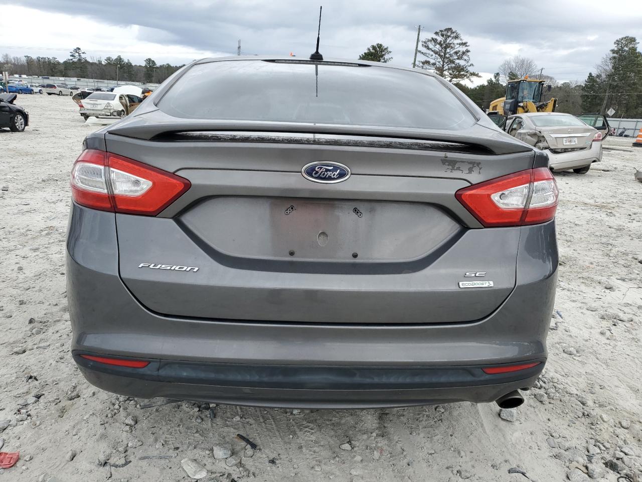 2013 Ford Fusion VIN 3FA6P0HR3DR153346 Copart auction photo, front end damage thumbnail 6