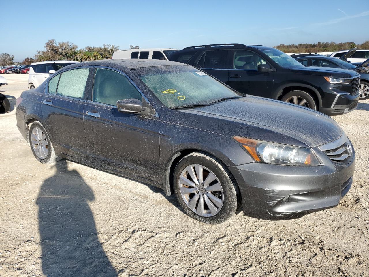2011 Honda Accord VIN 1HGCP3F85BA010061 Copart auction photo, water/flood damage thumbnail 4
