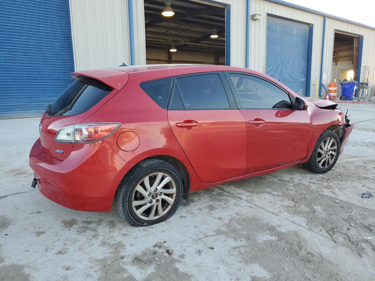 2013 Mazda 3 VIN JM1BL1L78D1757520 Copart auction photo, front end / mechanical damage thumbnail 3