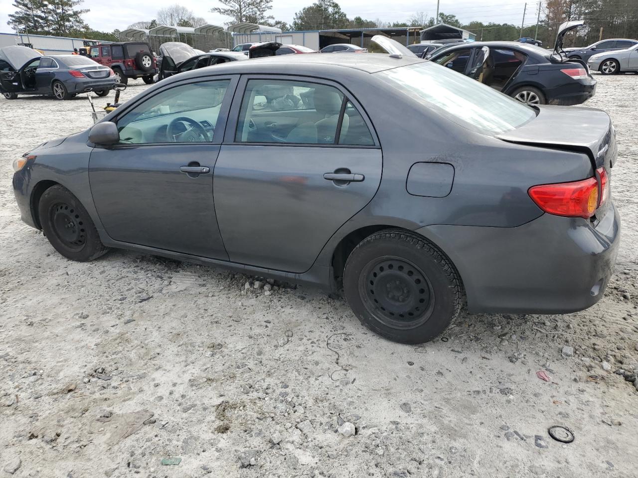 2010 Toyota Corolla VIN 1NXBU4EE6AZ260840 Copart auction photo, rear end damage thumbnail 2