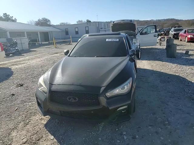 2017 Infiniti Q50 VIN JN1FV7APXHM850287 Copart auction photo, side damage thumbnail 11