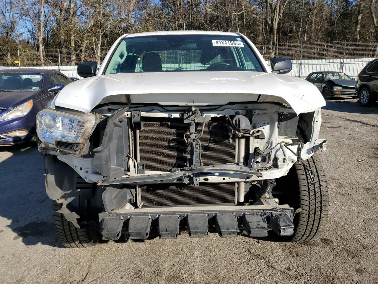 2018 Toyota Tacoma VIN 5TFRX5GN2JX116861 Copart auction photo, front end damage thumbnail 5