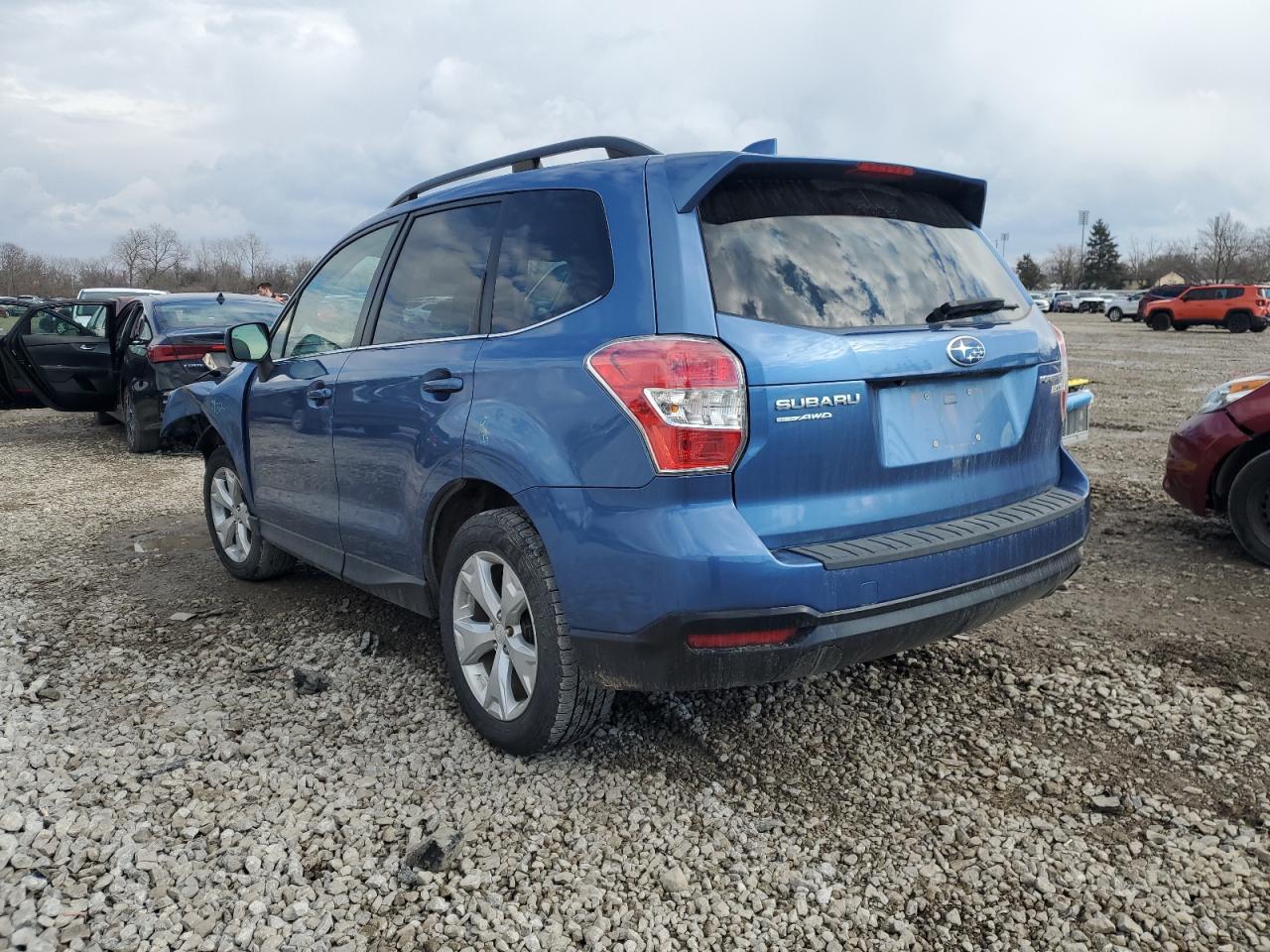 2016 Subaru Forester VIN JF2SJARC9GH493036 Copart auction photo, front end damage thumbnail 2