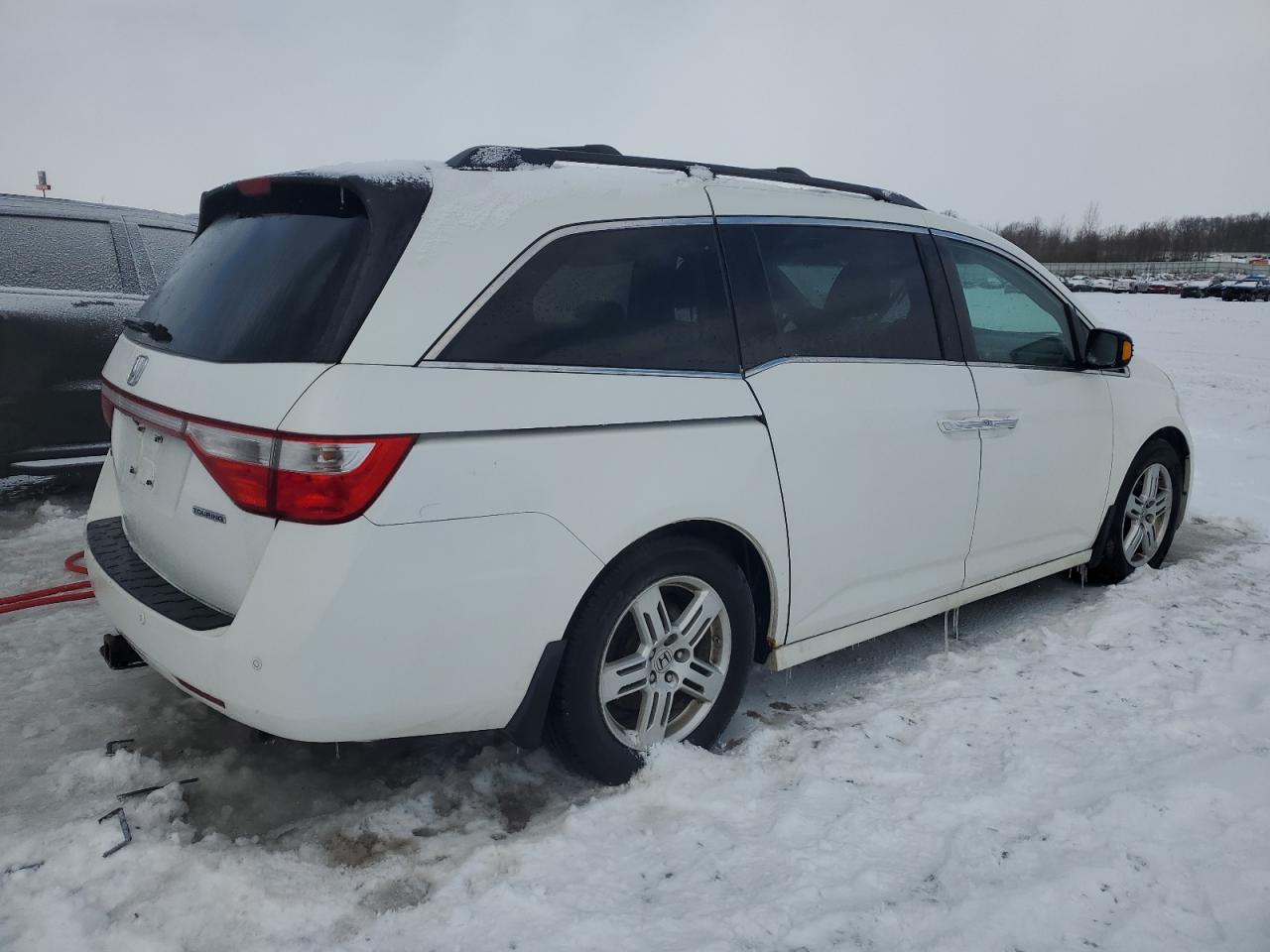 2012 Honda Odyssey VIN 5FNRL5H9XCB017182 Copart auction photo, side damage thumbnail 3