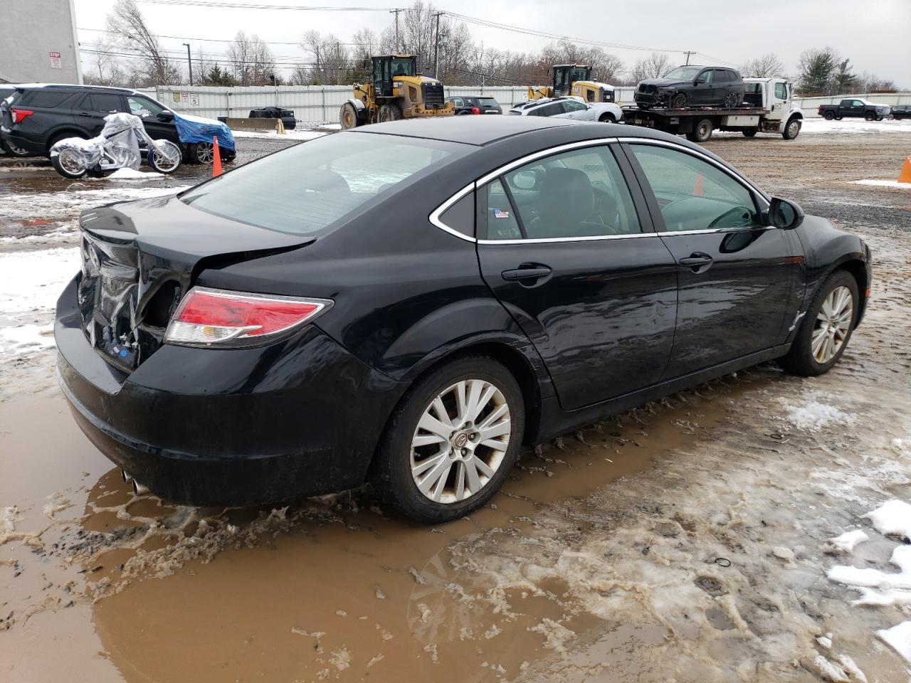 2010 Mazda 6 VIN 1YVHZ8CH0A5M33423 Copart auction photo, front end / rear end damage thumbnail 3