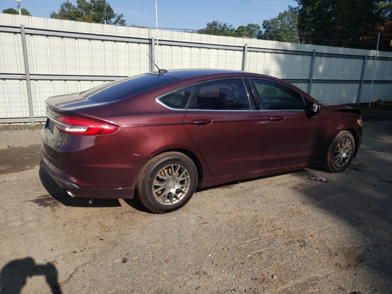 2018 Ford Fusion VIN 3FA6P0HD8JR150099 Copart auction photo, front end damage thumbnail 3