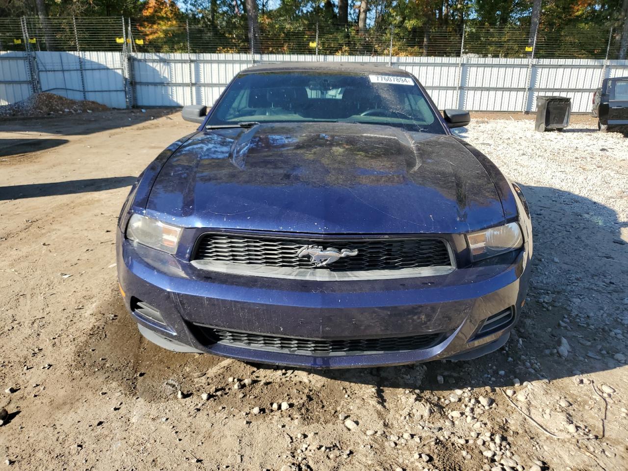 2012 Ford Mustang VIN 1ZVBP8EM2C5220436 Copart auction photo, front end / side damage thumbnail 5