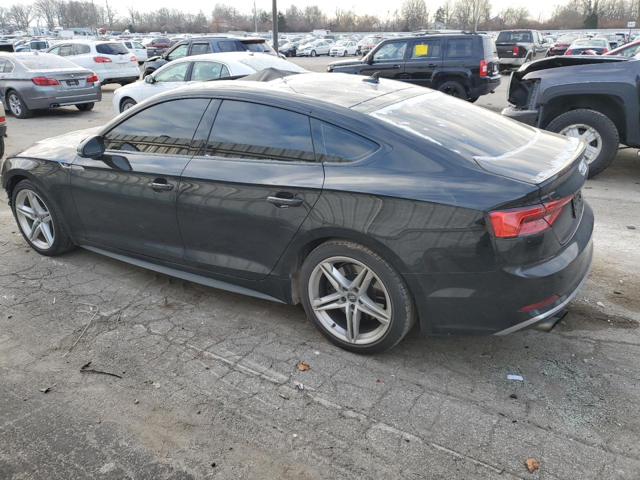 2018 Audi RS5 VIN WAUC4CF51JA008705 Copart auction photo, front end damage thumbnail 2