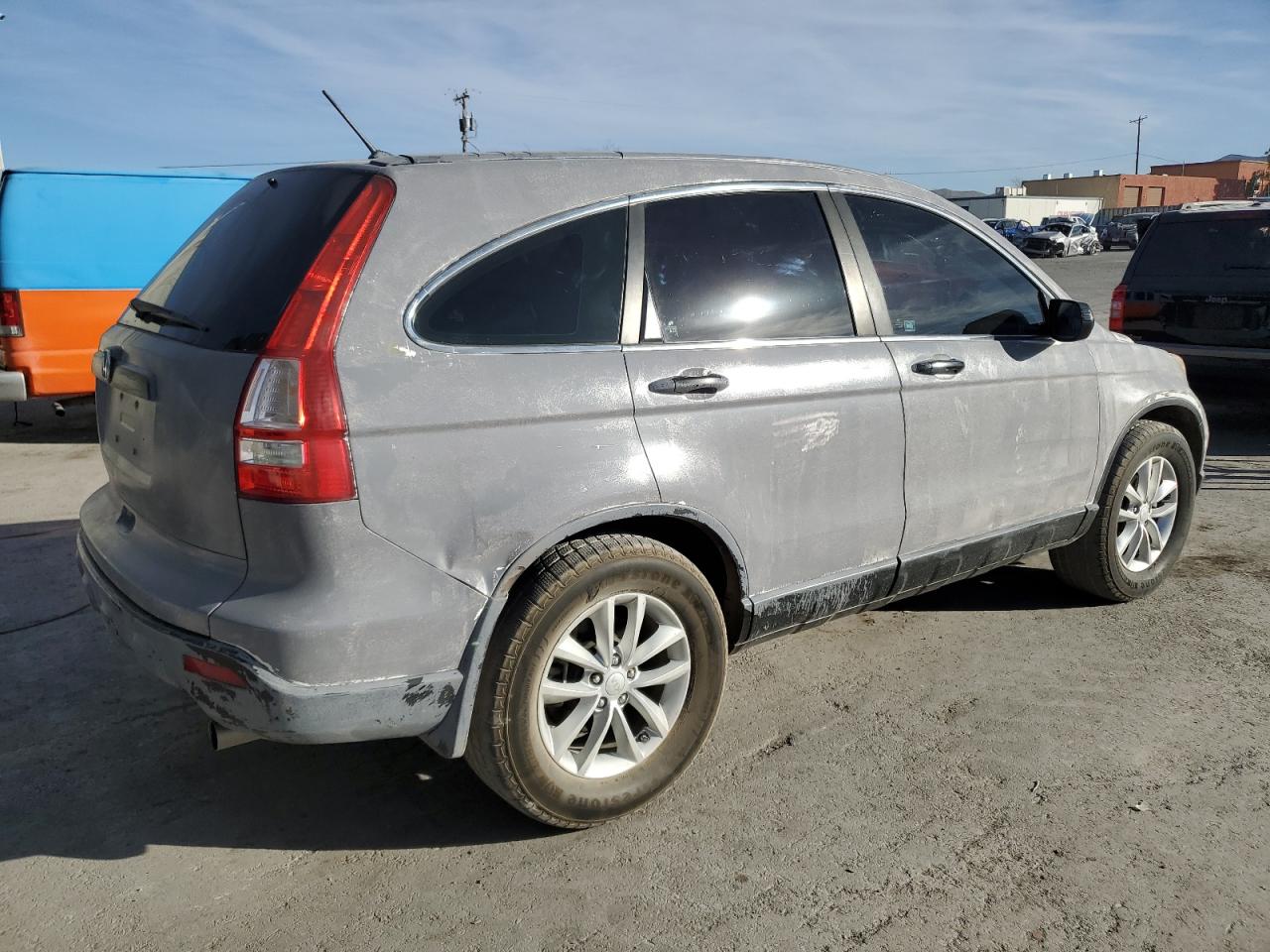 2009 Honda CR-V VIN 5J6RE38319L012009 Copart auction photo, minor dent/scratches damage thumbnail 3