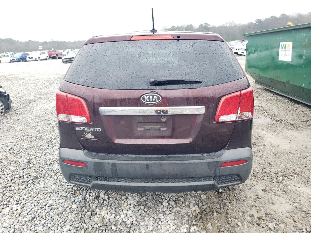 2013 KIA Sorento VIN 5XYKT4A18DG323288 Copart auction photo, mechanical / minor dent/scratches damage thumbnail 6