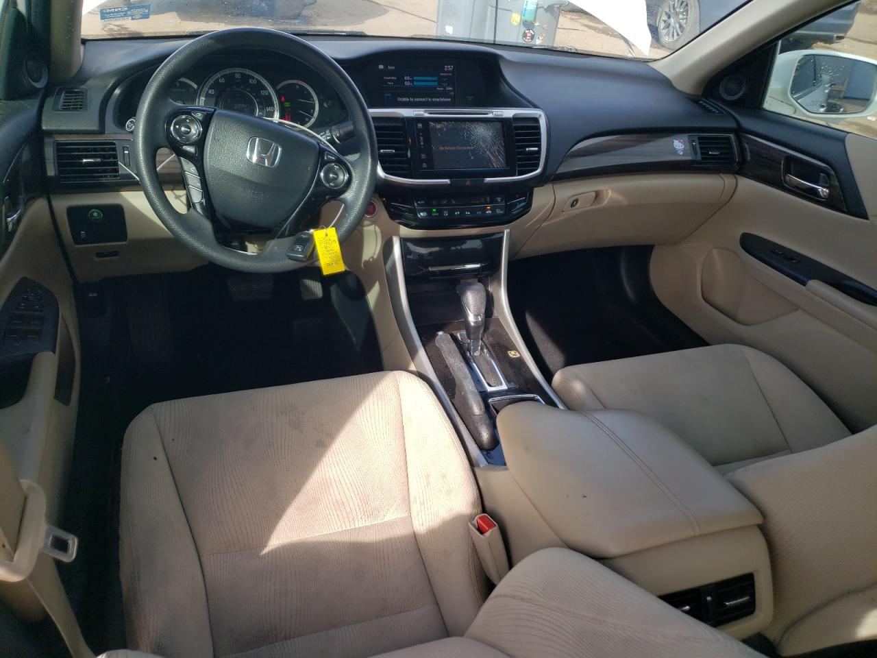 2017 Honda Accord VIN 1HGCR2F71HA086509 Copart auction photo, front end / undercarriage damage thumbnail 8