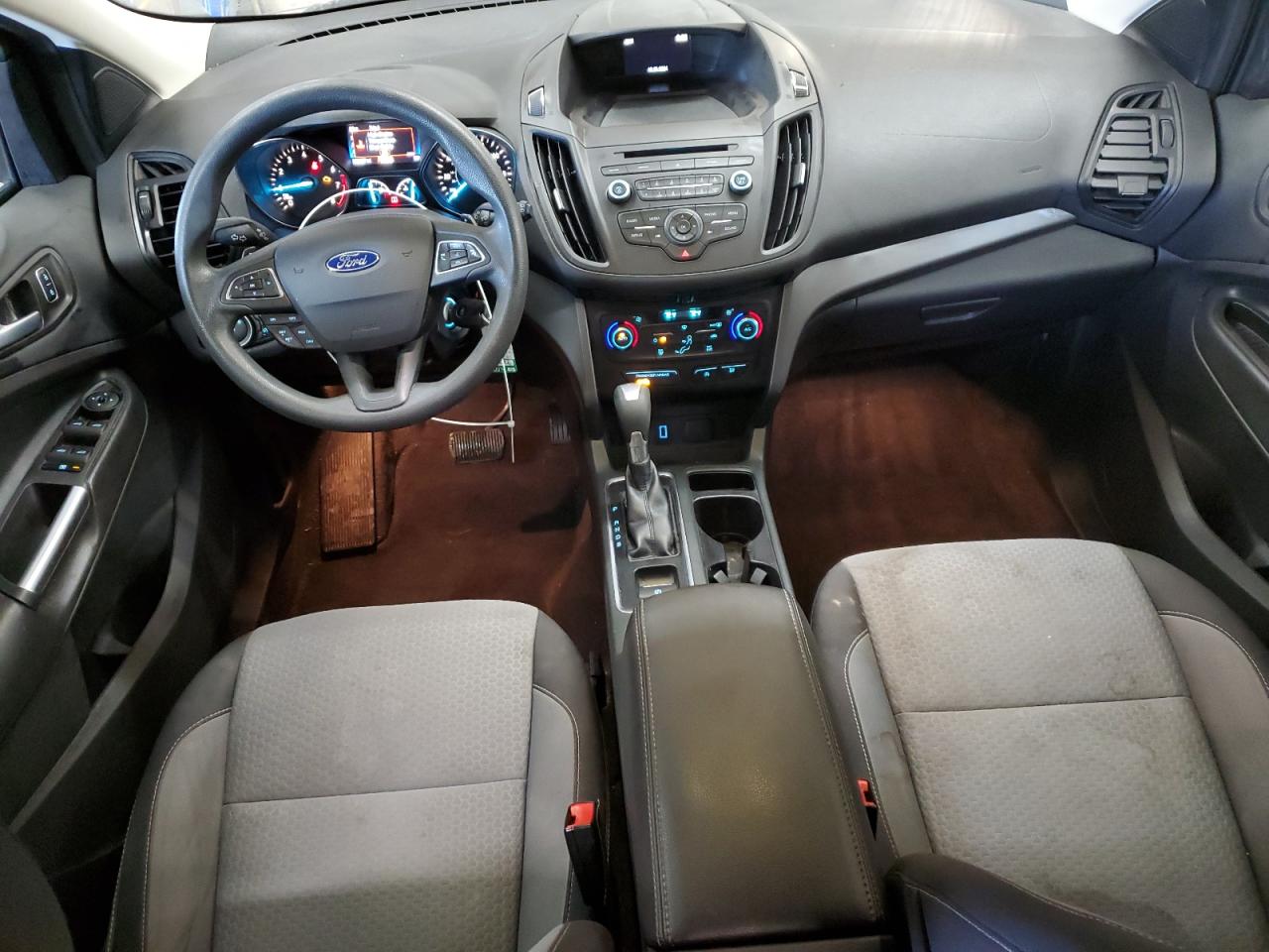 2017 Ford Escape VIN 1FMCU0GD7HUB79891 Copart auction photo, front end / side damage thumbnail 8