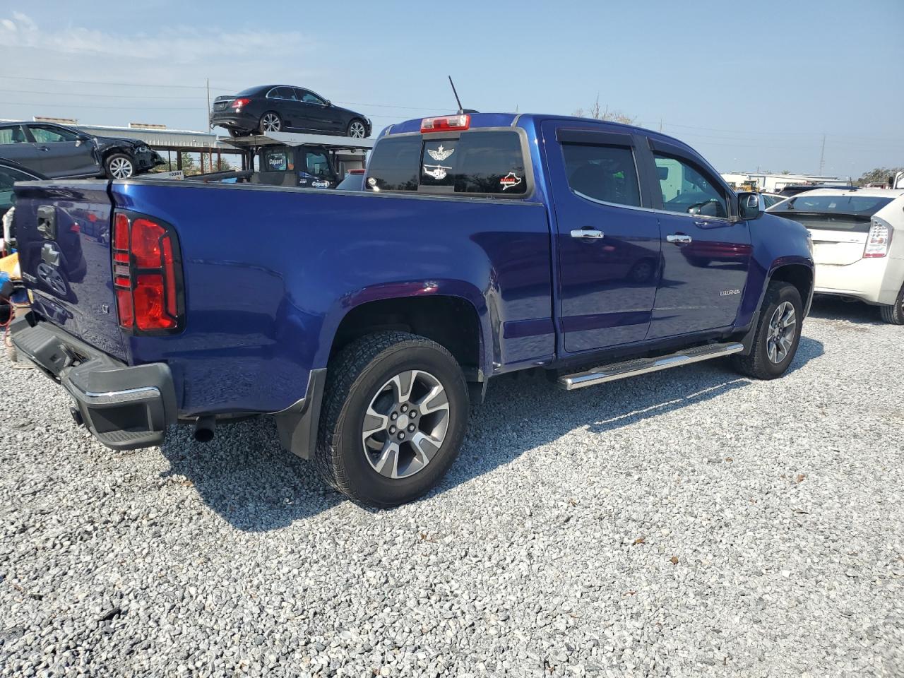 2016 Chevrolet Colorado VIN 1GCGSCE33G1106055 Copart auction photo, rear end damage thumbnail 3