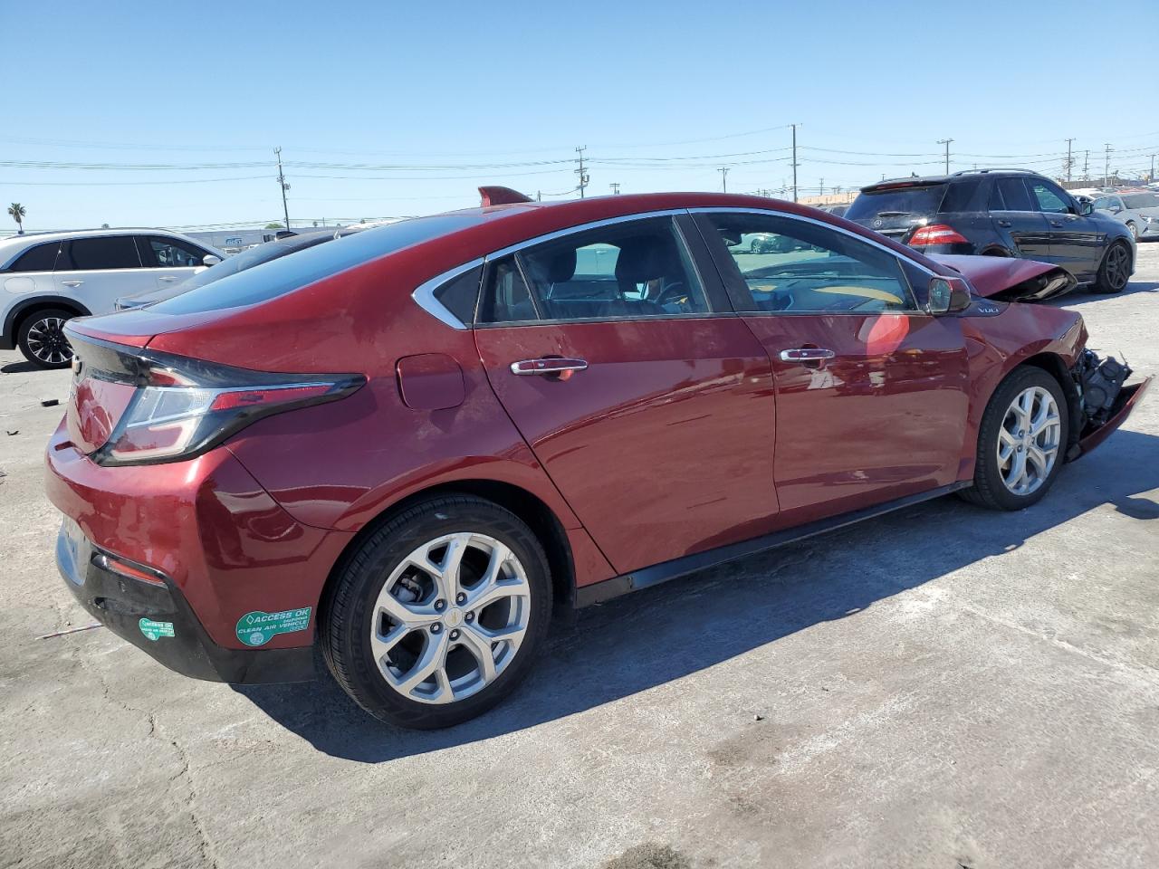 2016 Chevrolet Volt VIN 1G1RD6S55GU118502 Copart auction photo, front end damage thumbnail 3