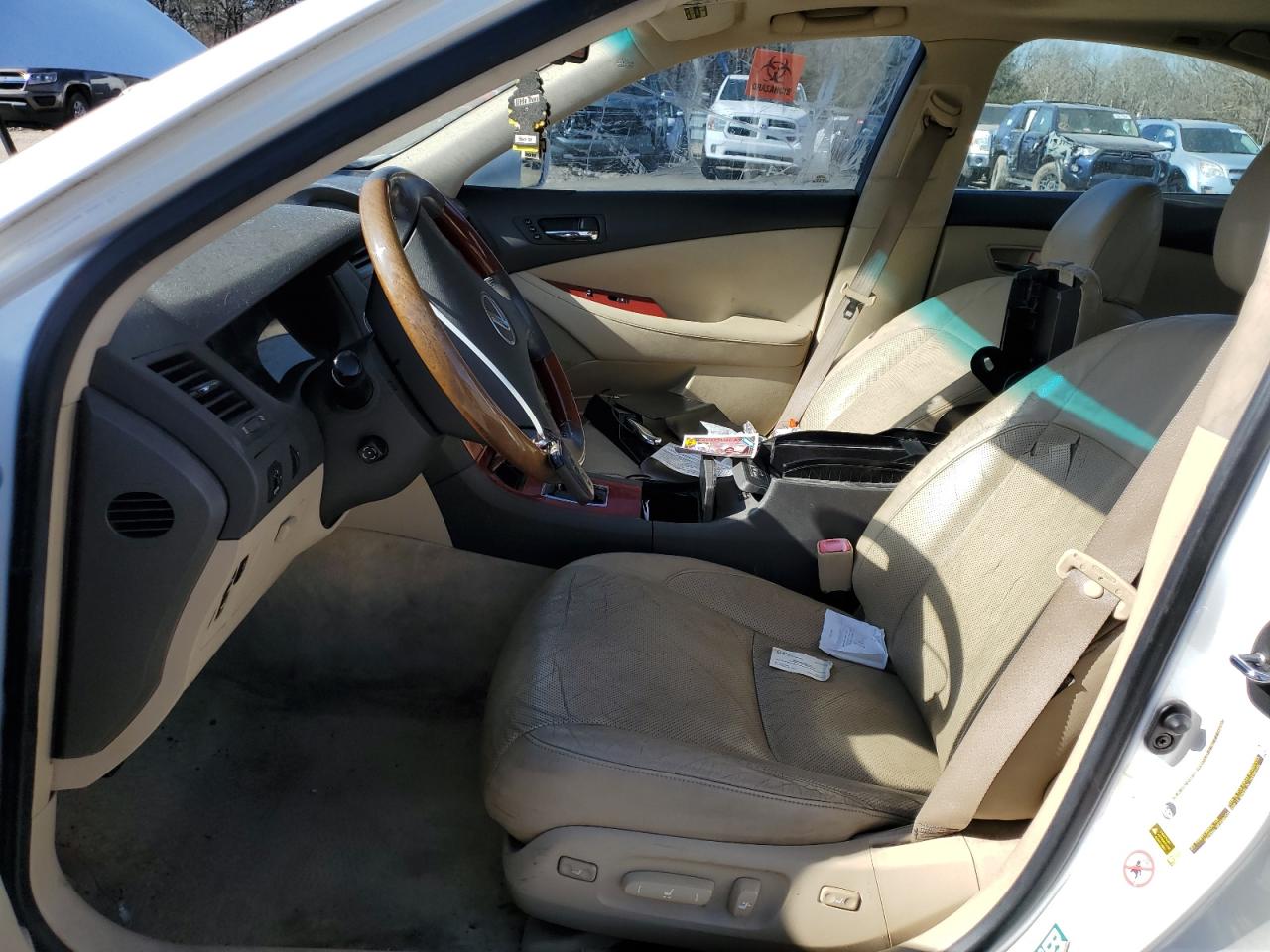 2009 Lexus ES VIN JTHBJ46G292302682 Copart auction photo, all over damage thumbnail 7