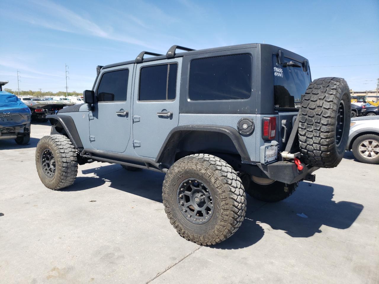 2009 Jeep Wrangler VIN 1J4GA59199L750023 Copart auction photo, minor dent/scratches damage thumbnail 2